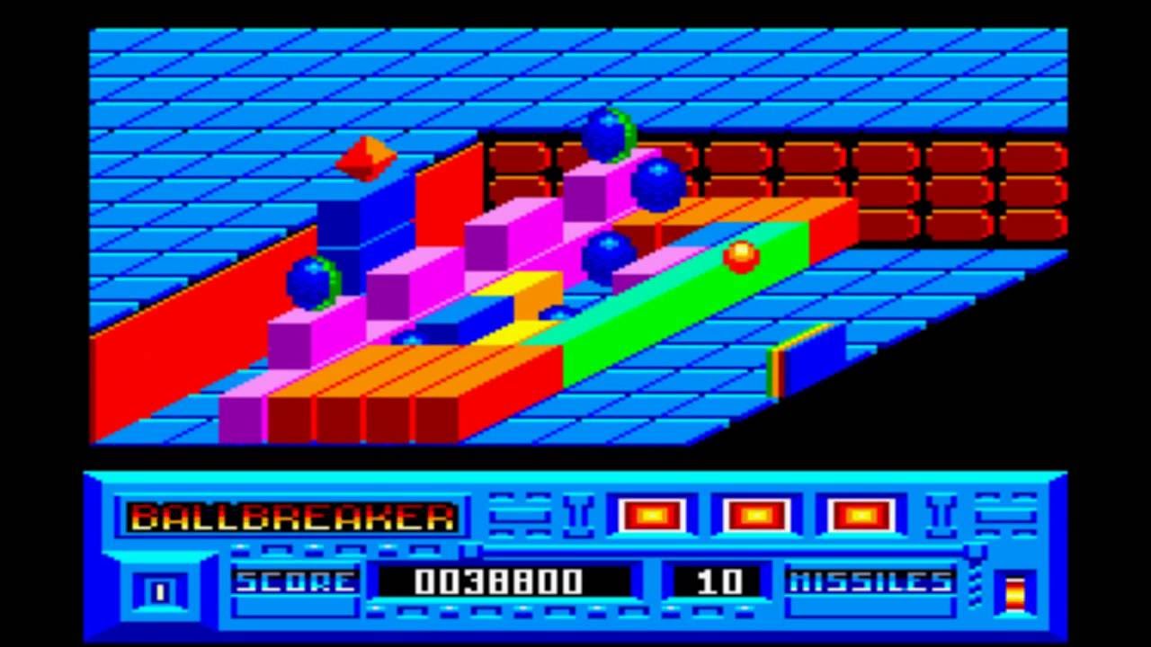 Amstrad CPC - Ballbreaker - Screens 1-18 (1987)