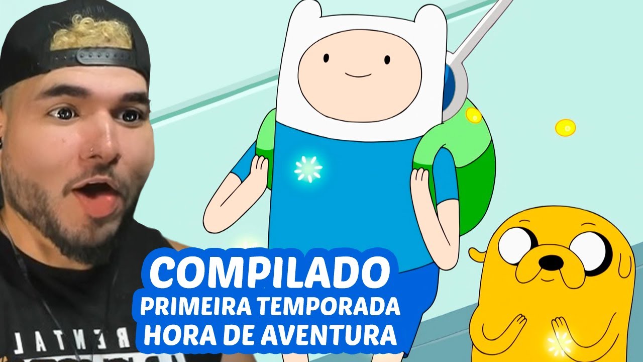 MARATONA HORA DE AVENTURA PRIMEIRA TEMPORADA | Melhores Momentos de Finn e Jake