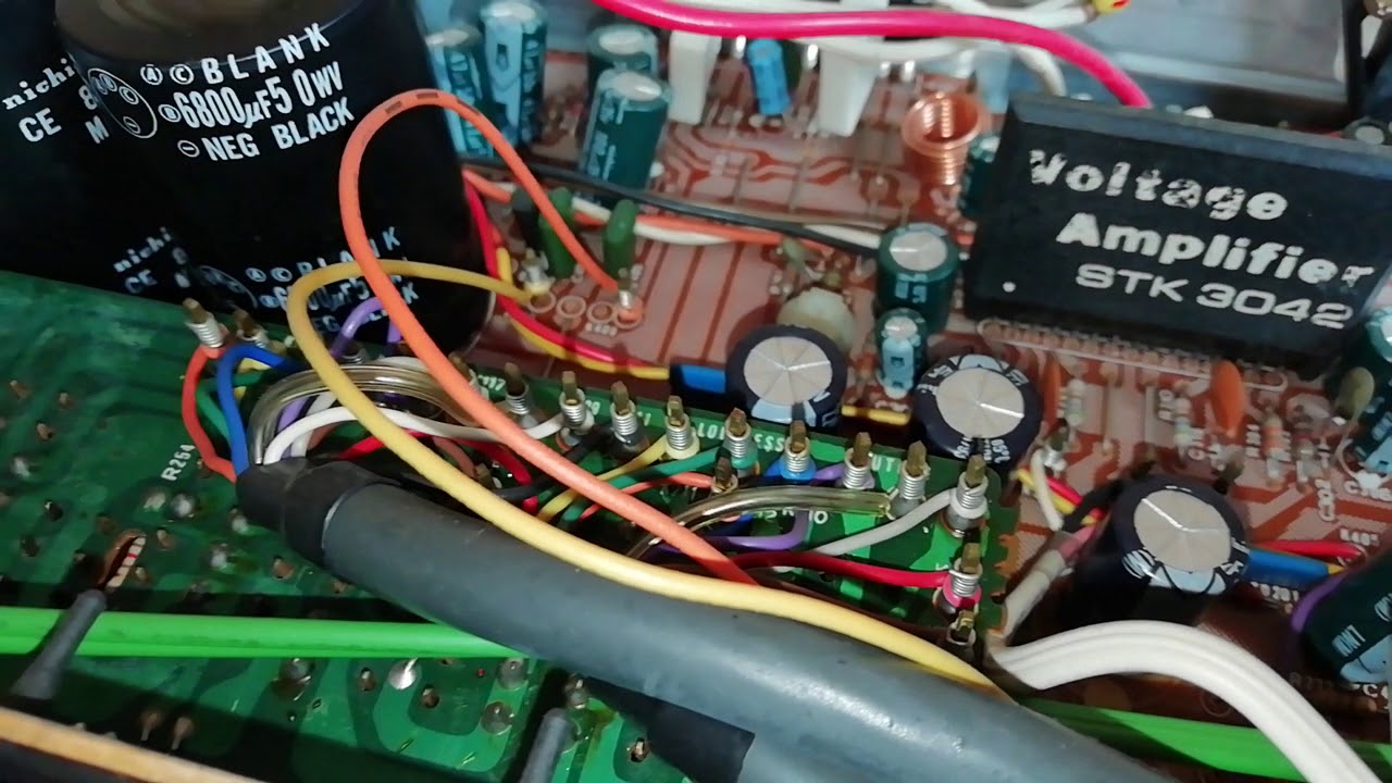 Sharp Optonica sm 5100 вид изнутри