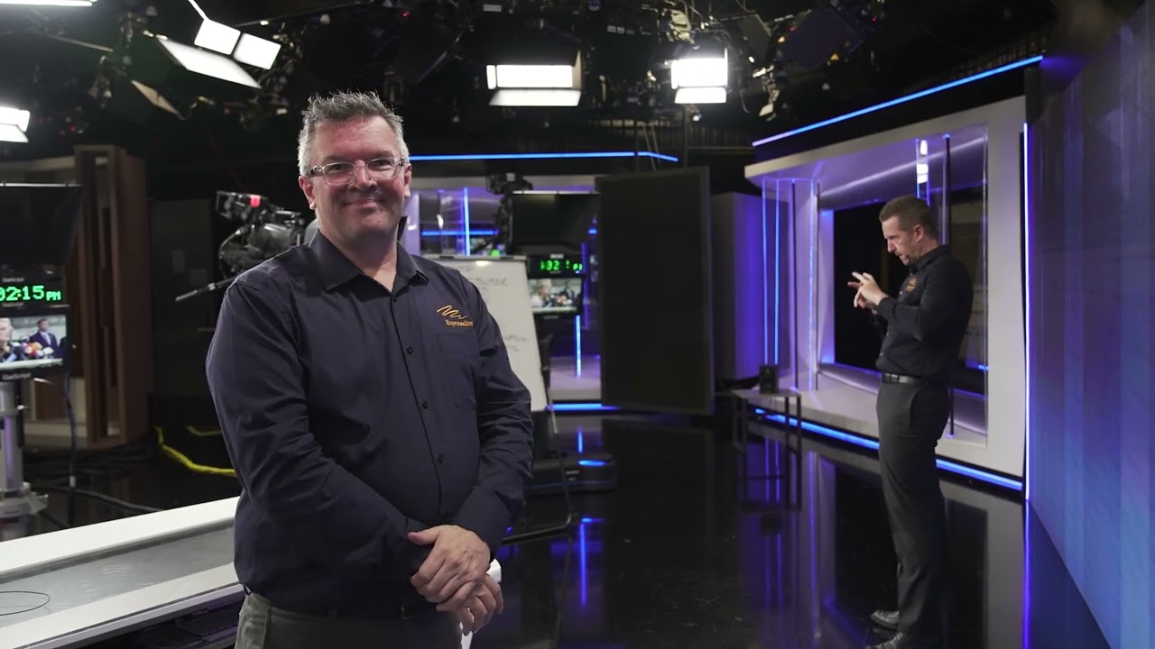 ABC News Auslan Interpreted -  Behind the Scenes with Stephen N