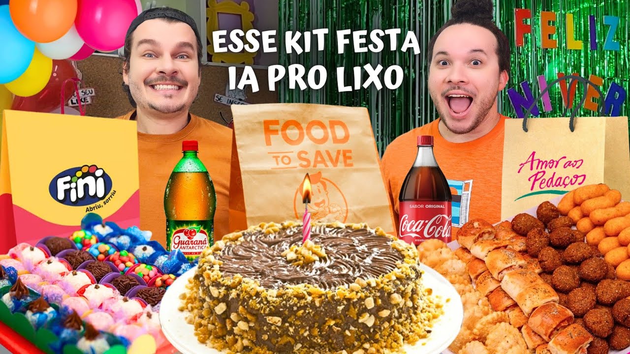 KIT FESTA SURPRESA DO FOOD TO SAVE - Vale a pena?