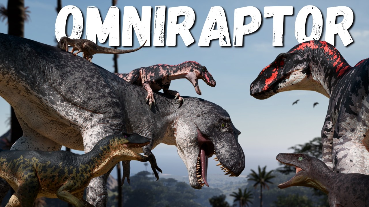 The Life Of The Isle's Omniraptor.