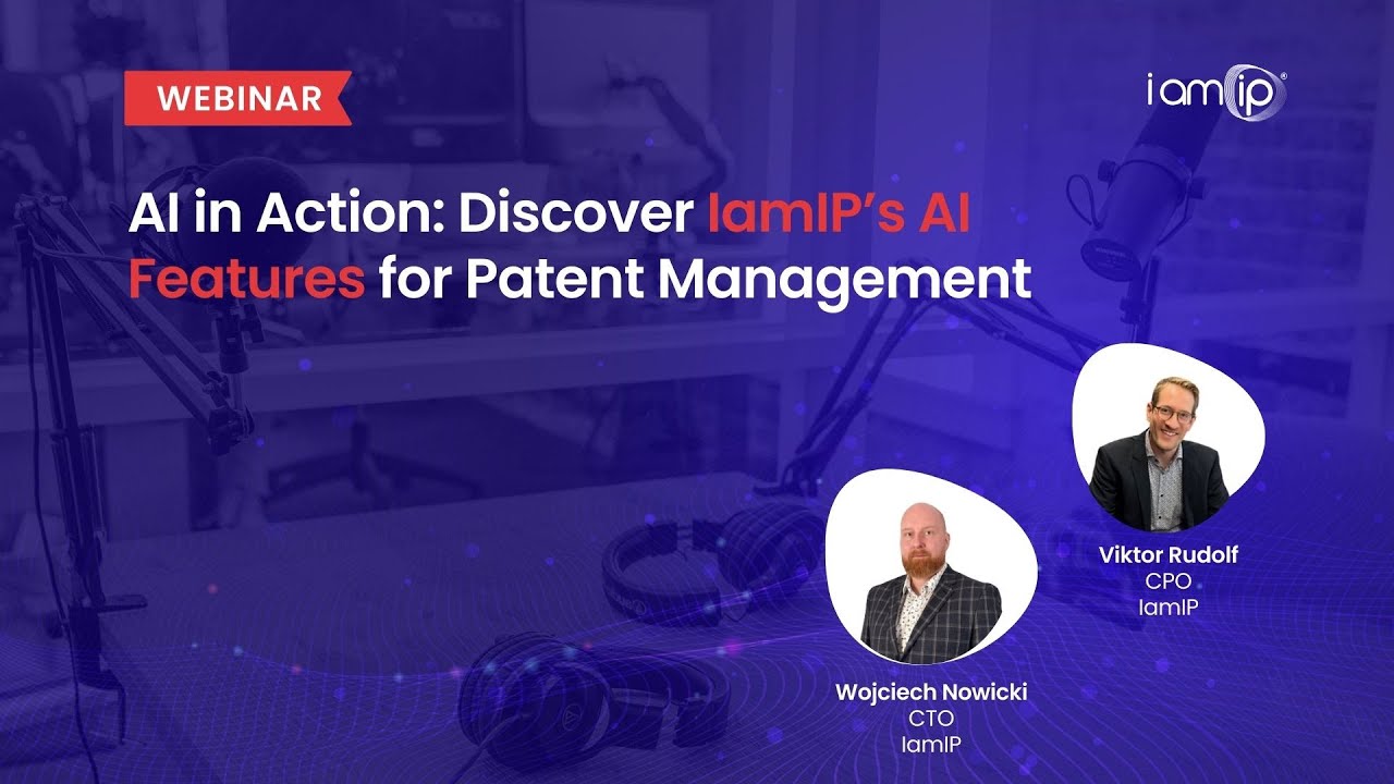 AI in Action: Discover IamIP's AI Features for Patent Management