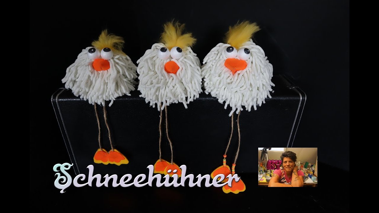 DIY | Osterdeko ganz leicht selber machen | Huhn aus Wolle | Bastelanleitung