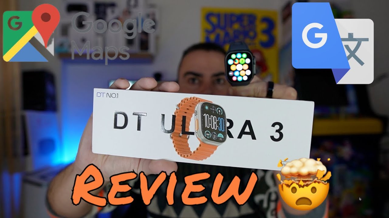 Smartwatch MUY BARATO con Google Maps | DT ULTRA 3 Pro