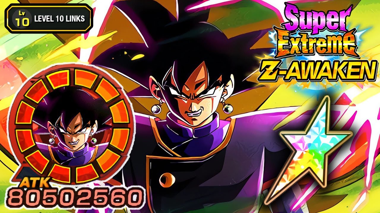 100% SUPER EZA F2P LR ZAMASU GOKU LEVEL 10 LINKS! Dragon Ball Z Dokkan Battle