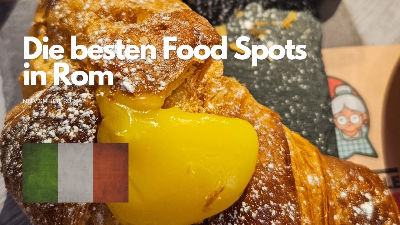 Rom Food Guide 🇮🇹 – Frühstück, Mittag, Snacks & Dinner | Unsere besten Tipps