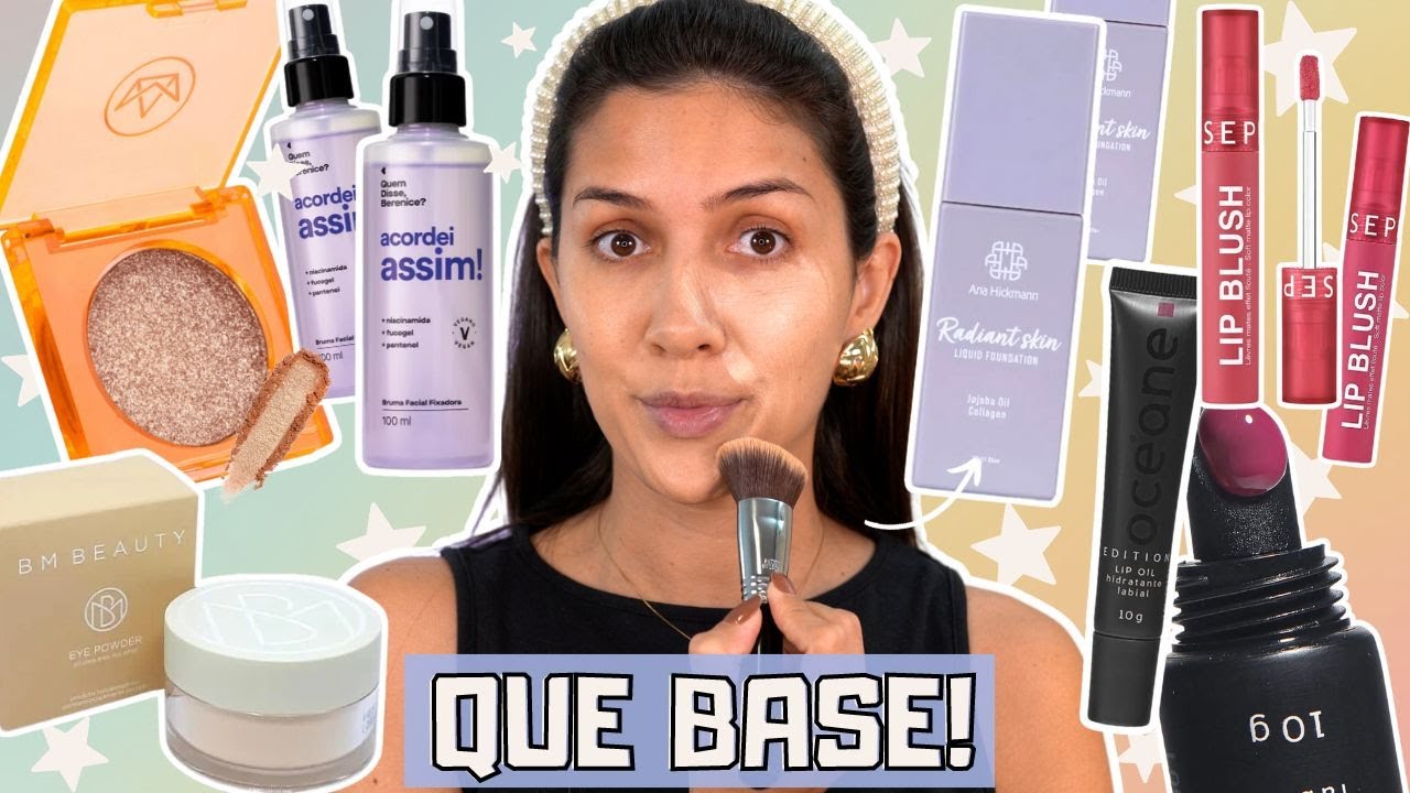 ANA HICKMANN lançou uma BASE? NOVO ILUMINADOR da MARI MARIA, MAKE das BLOGUEIRAS,   OCEANE, QDB...