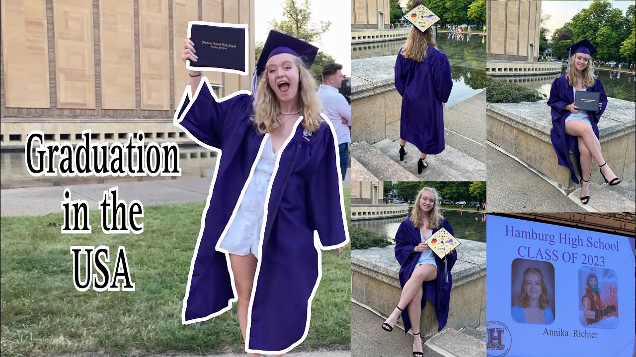 Graduation in the USA // Auslandsjahr USA 2022/23