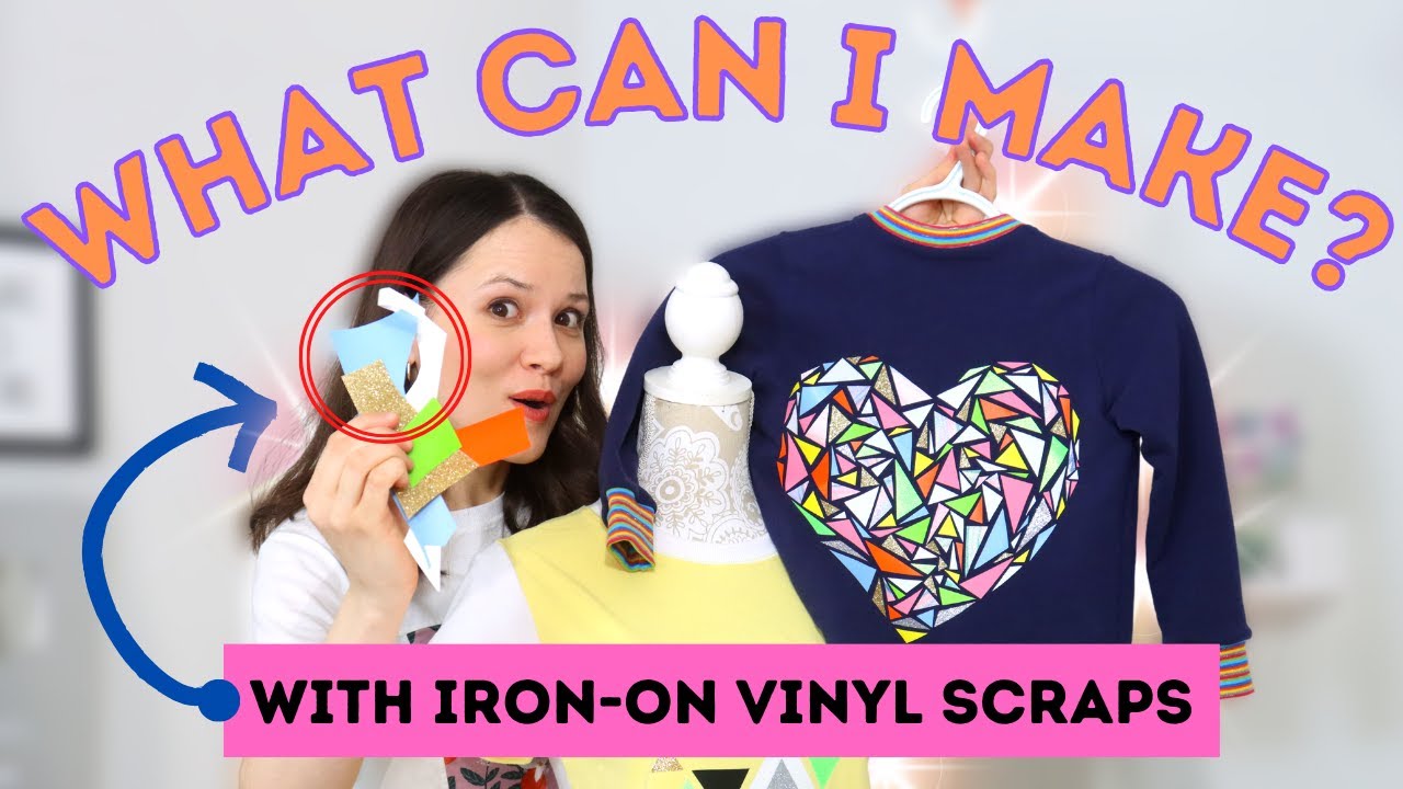 What can I make with fabric and vinyl scraps? Creative Experiments Ep1