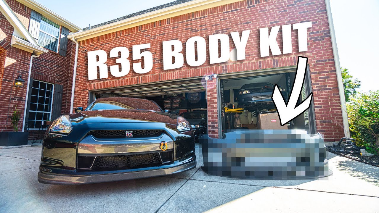 New Bodykit for my R35 GTR!!!