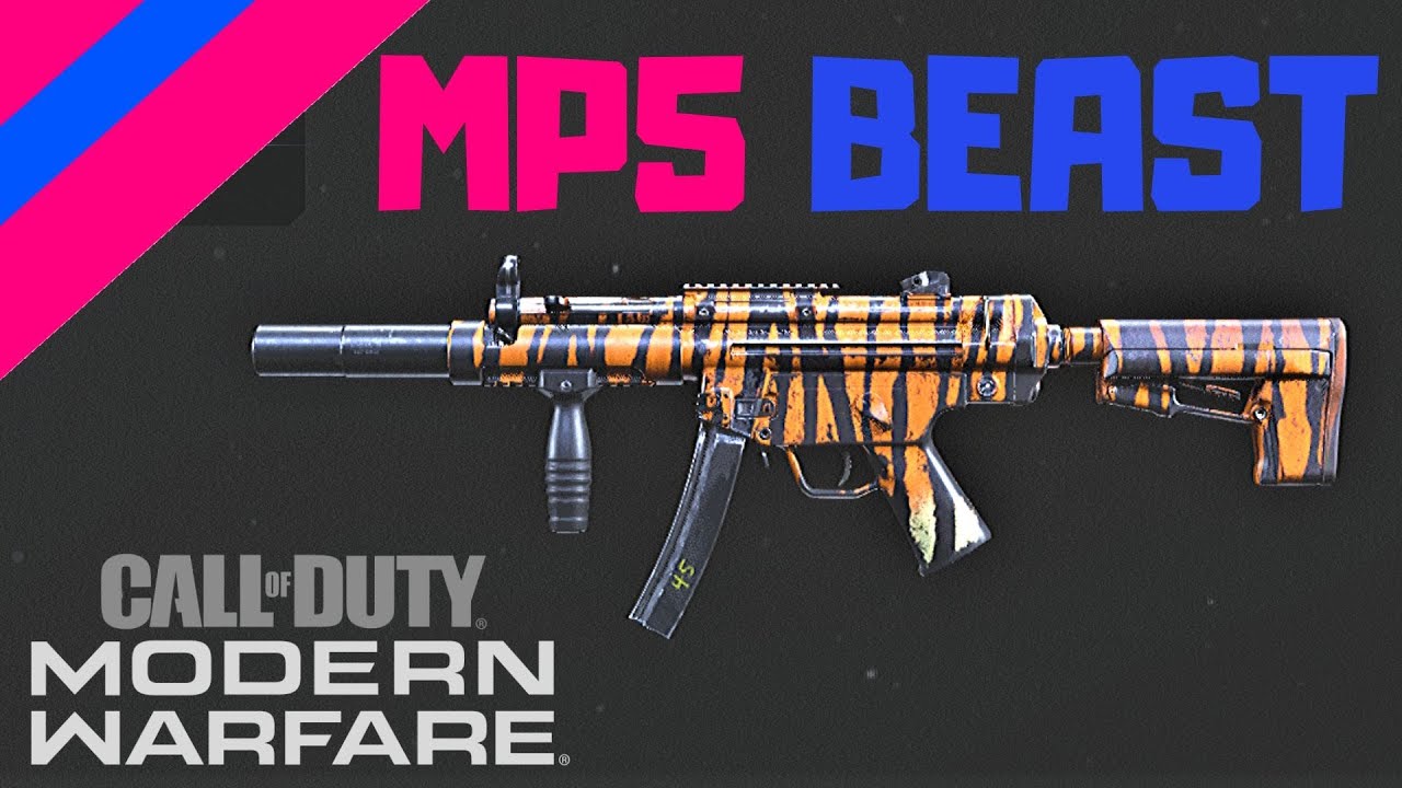 MODERN WARFARE MP5 BEST CLASS SETUP