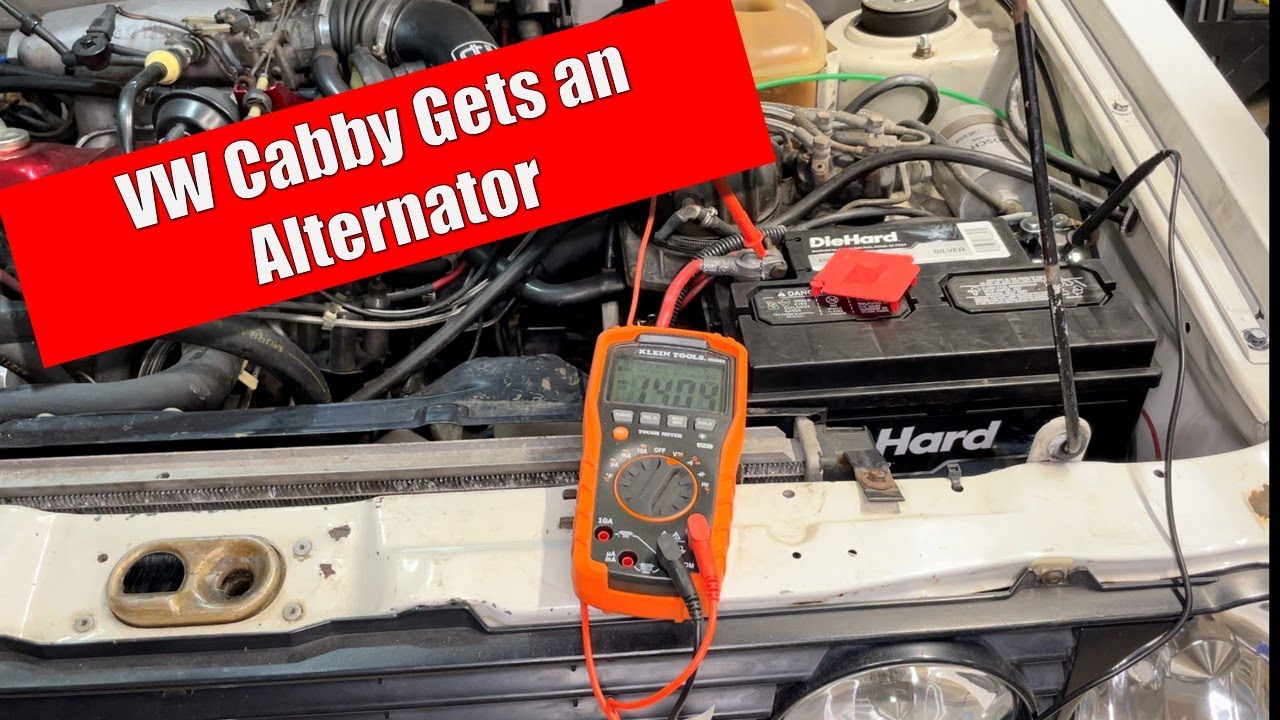 VW Cabriolet Gets a New Alternator