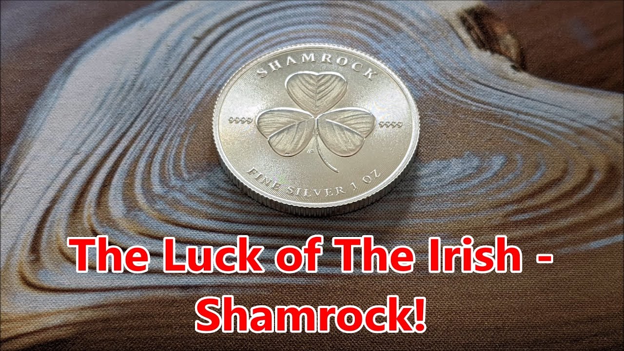 Really Like This Silver Coin - The Luck of The Irish The Shamrock by The European Mint #shamrock