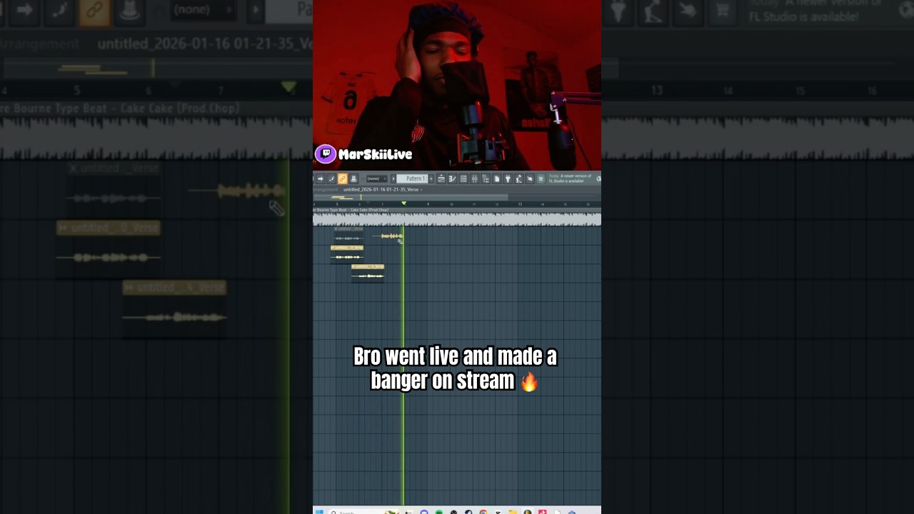 Bro turned into an artist on stream 