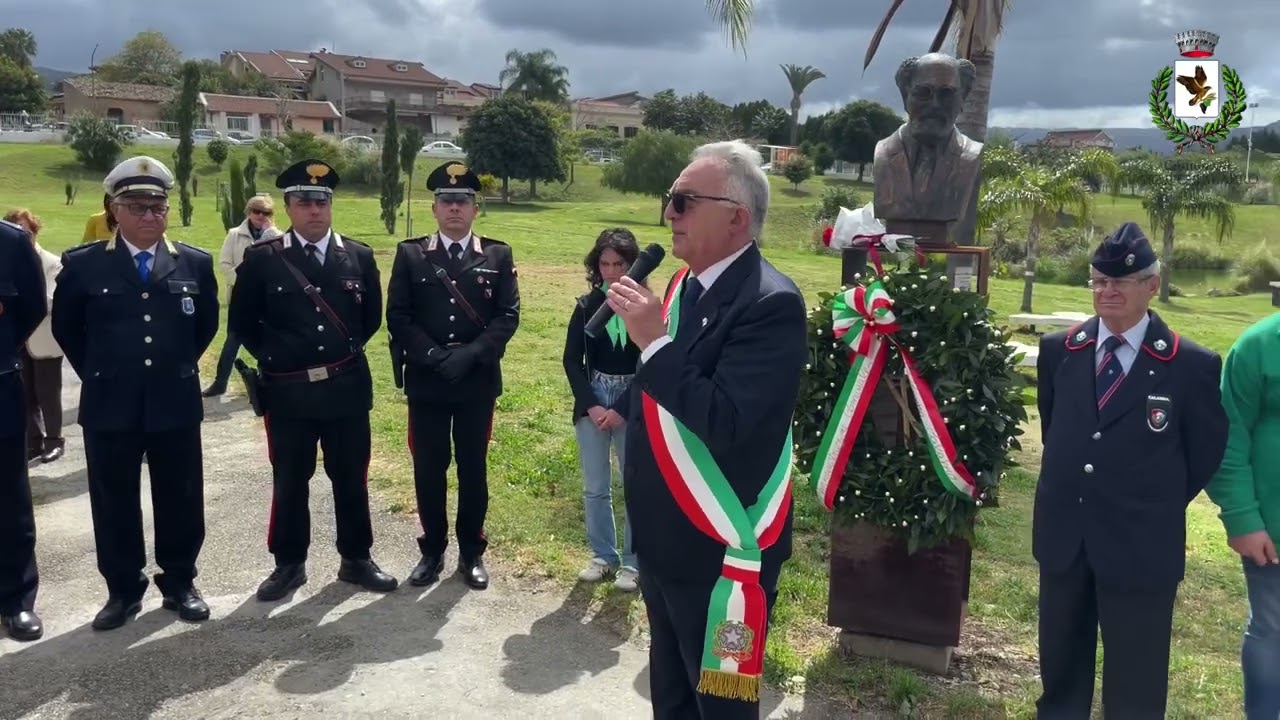 Intervento del Sindaco Repaci alla Cerimonia per il 25 aprile