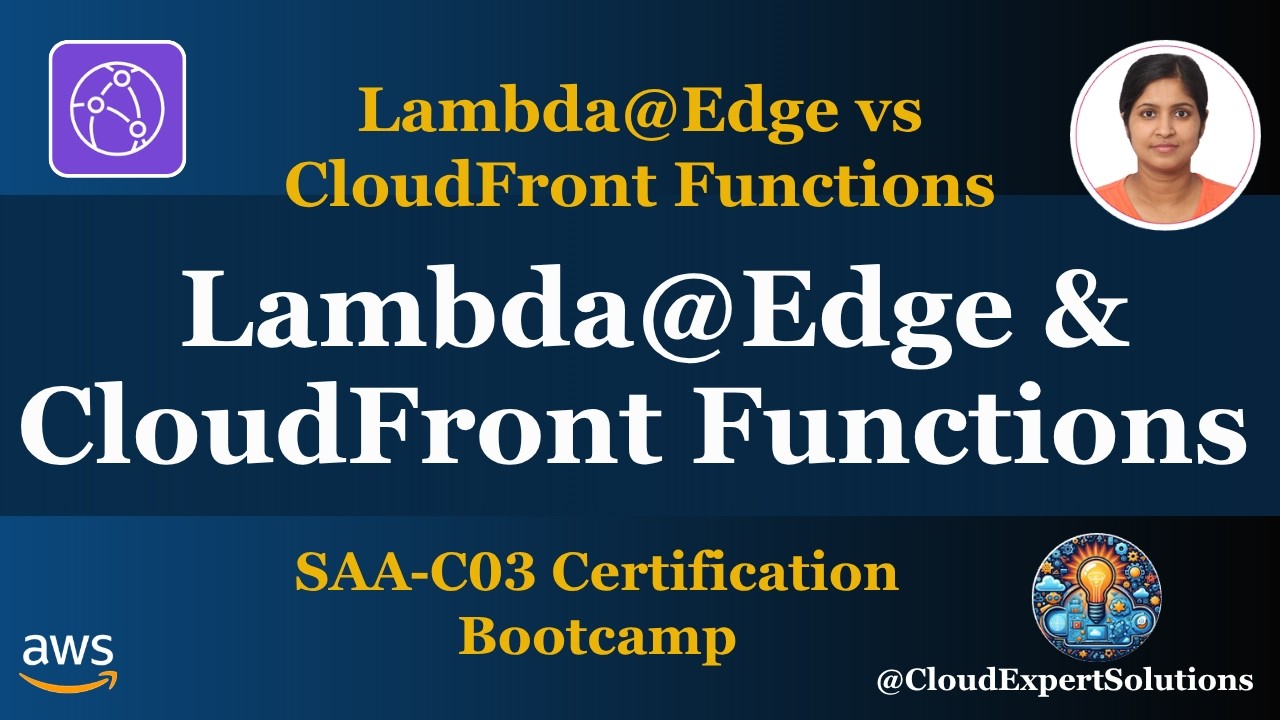 Расширенные концепции Amazon CloudFront | Lambda@Edge против функций CloudFront | Модуль 7.9 курс...