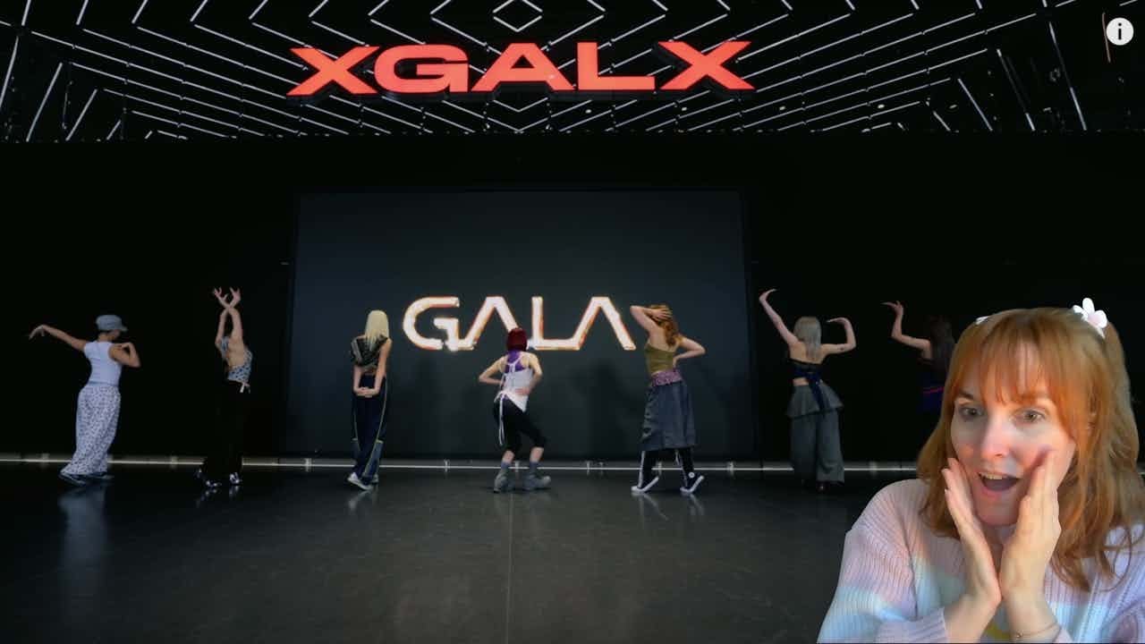 XG - GALA (Dance Practice Moving ver.) REACTION