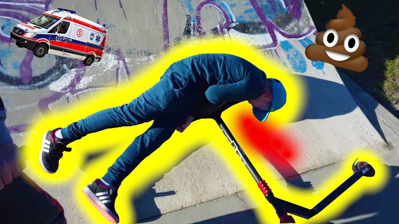 TRAGEDIA NA SKATEPARKU TO NIE PLAC ZABAW !!!!!!