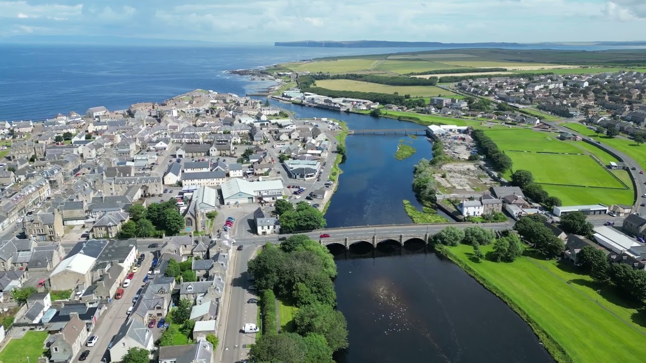 Thurso fly over - Scotland