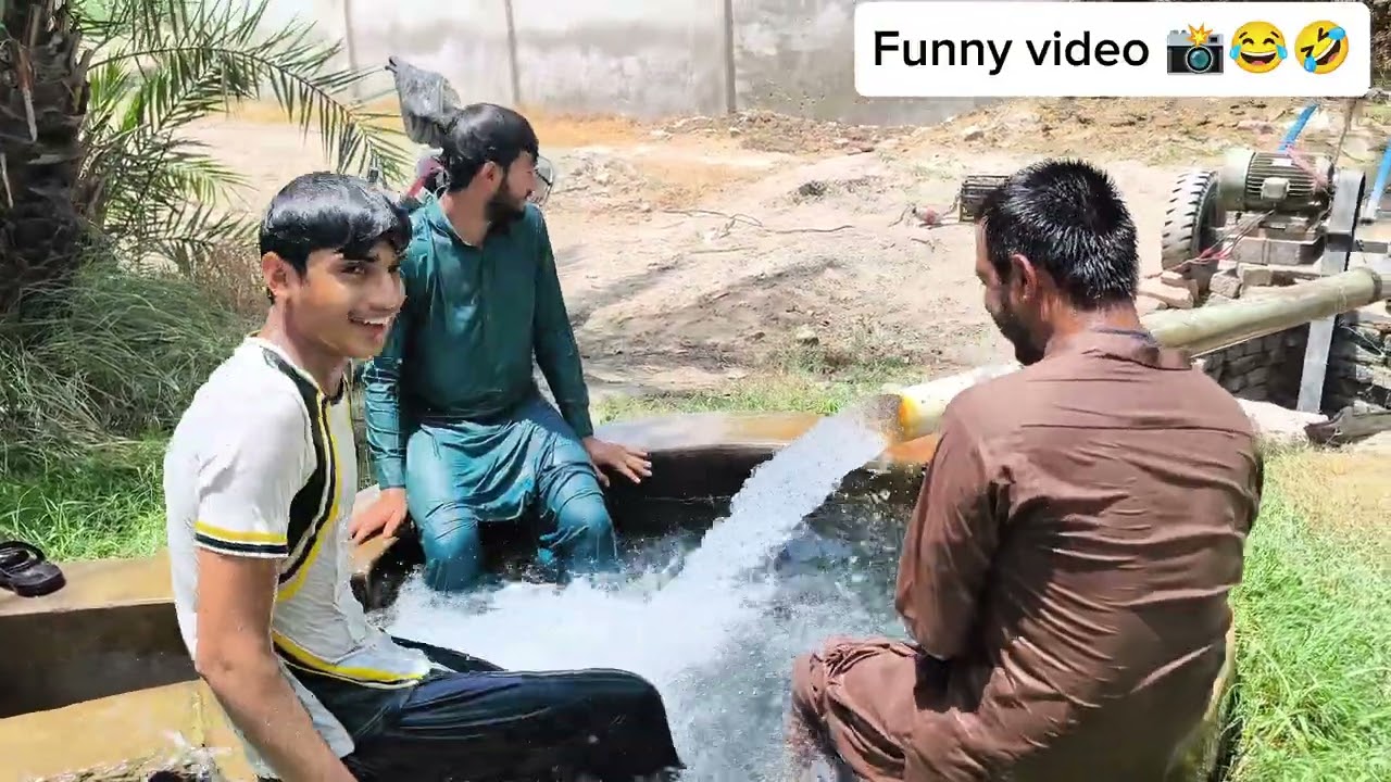 Beat the Heat! Fun Day Bathing in Village Tubewell 🌊 | Rural Life Vlog