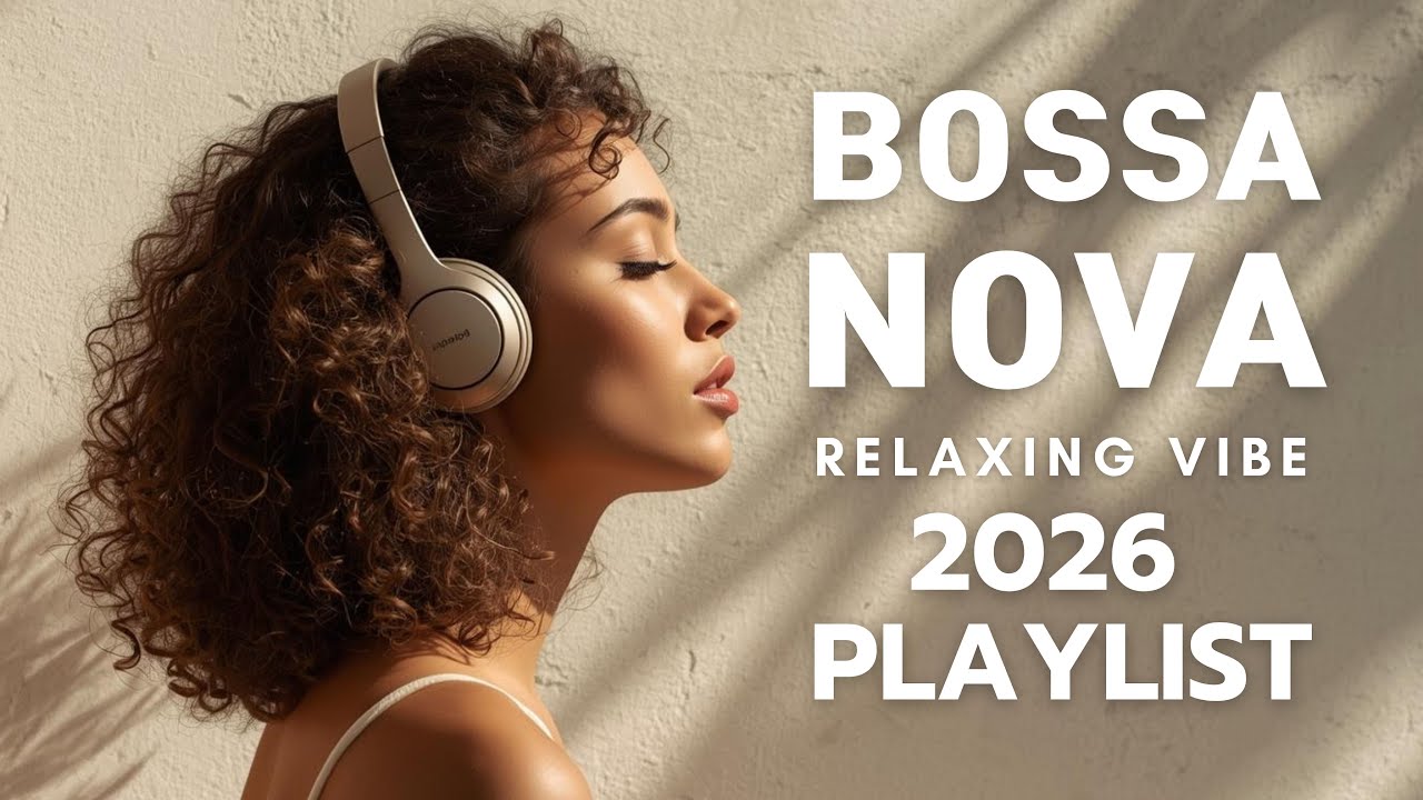 Bossa Nova Chill Playlist – Soft Guitar, Café Ambience and Relaxing Jazz Music for Focus and Calm
