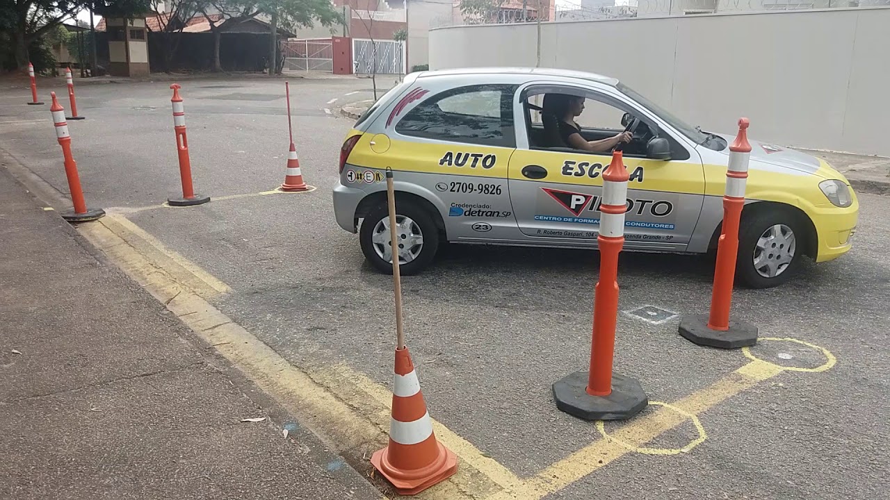 Baliza padrão Detran-Jundiaí-Sp