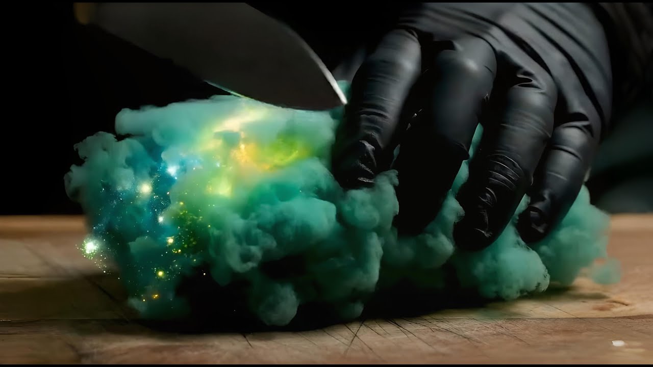 Cortando Nubes con IA: ASMR Visual y Relajante (5 Minutos)