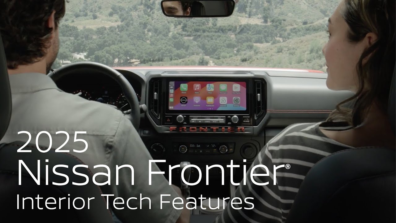 2025 Nissan Frontier&reg; Pickup Truck | Interior Tech Features