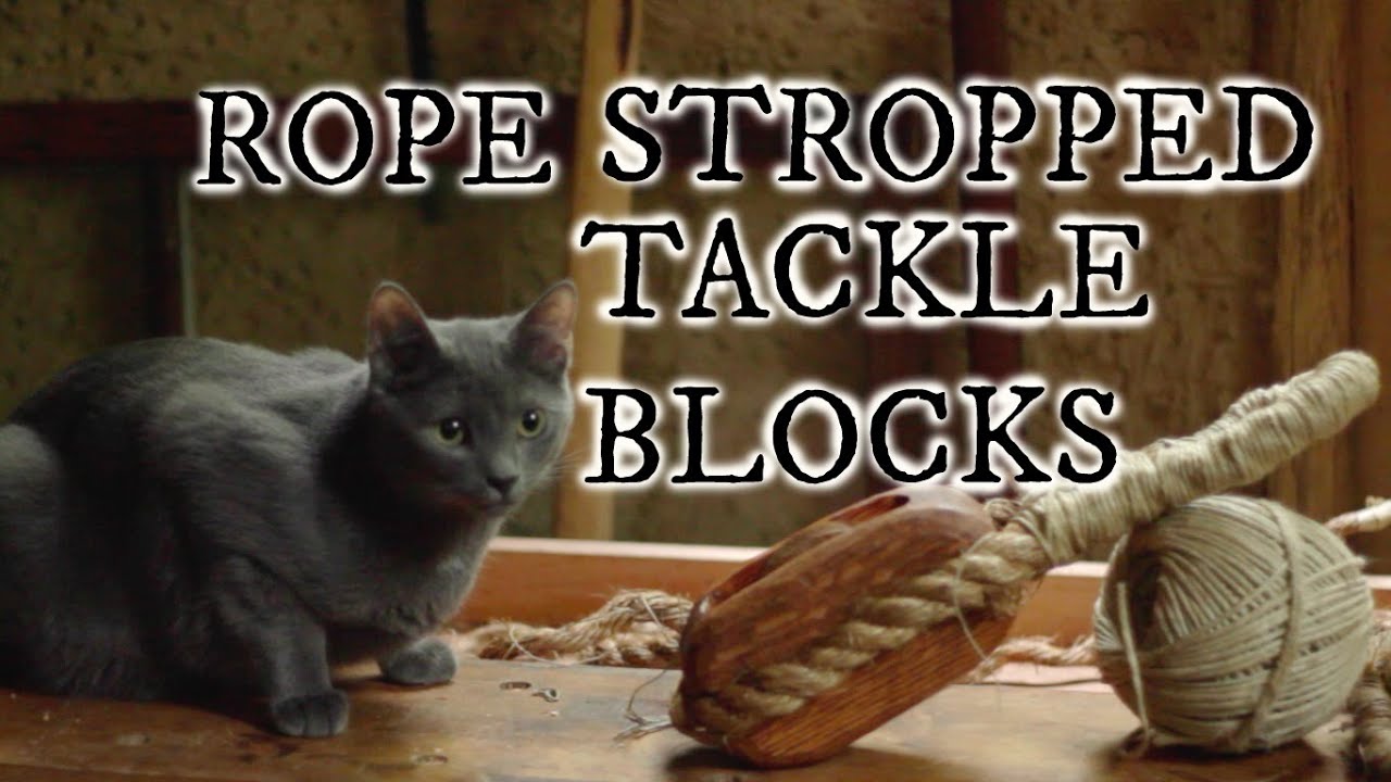 Rope Stropped Tackle Blocks