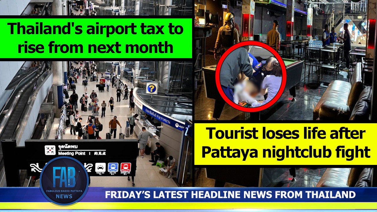 VERY LATEST NEWS FROM THAILAND in English (8 May 2026) from Fabulous Radio Pattaya