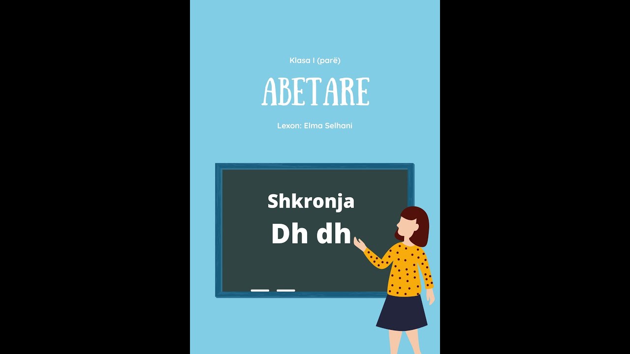 Abetare. Shkronja Dh,dh