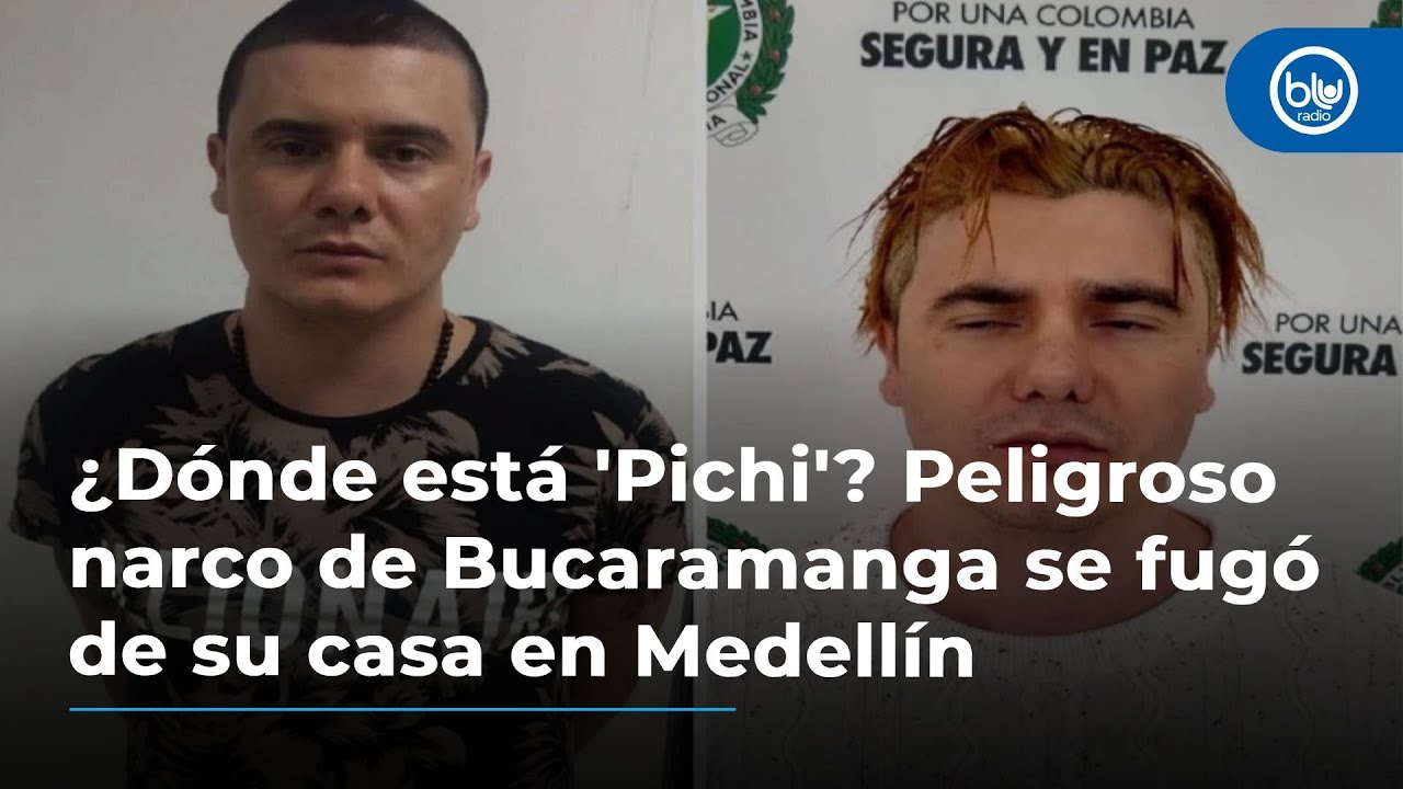 ¿Dónde está 'Pichi'? Peligroso narco de Bucaramanga se fugó de su casa en Medellín