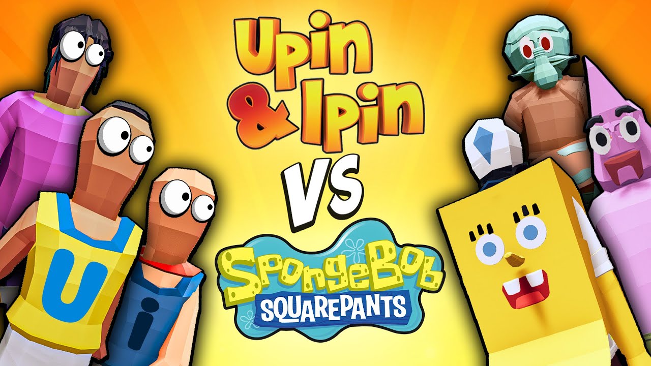 UPIN & IPIN VS SPONGEBOB DI TABS