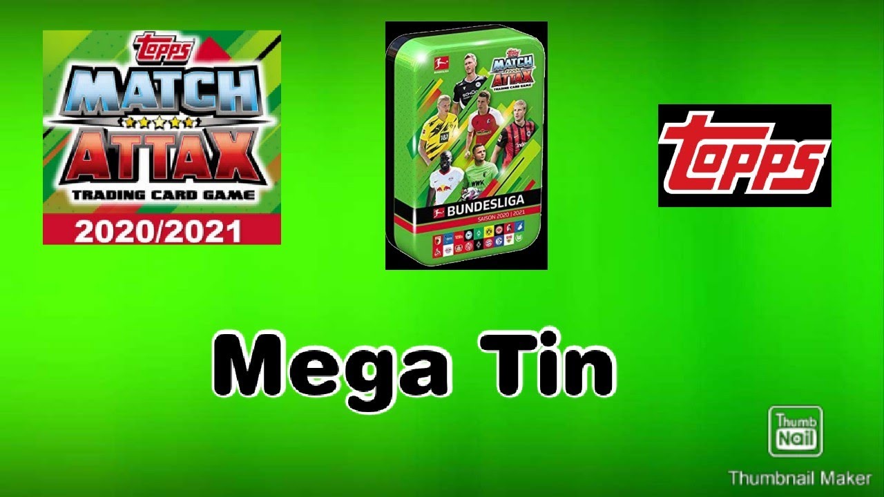 TOPPS Match Attax Bundesliga 2020/21 MEGA TIN Unboxing!🔥