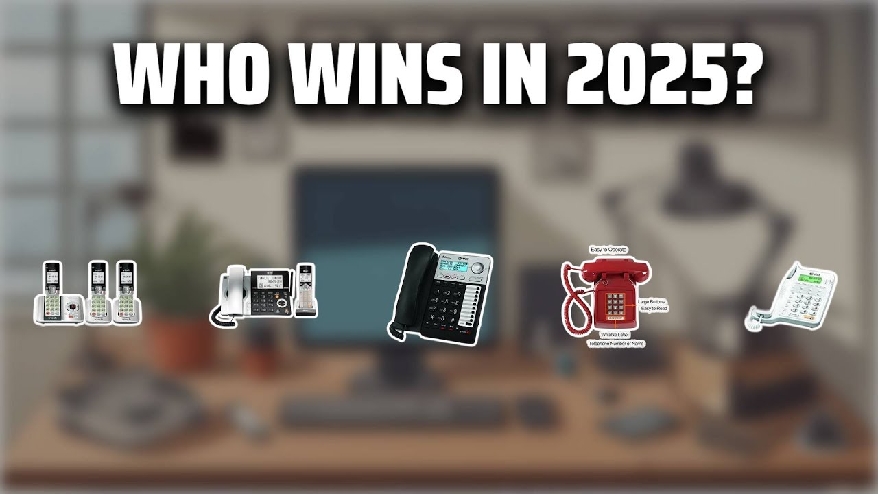 The Top 5 Best Desk Phones in 2025 - Must Watch Before Buying!