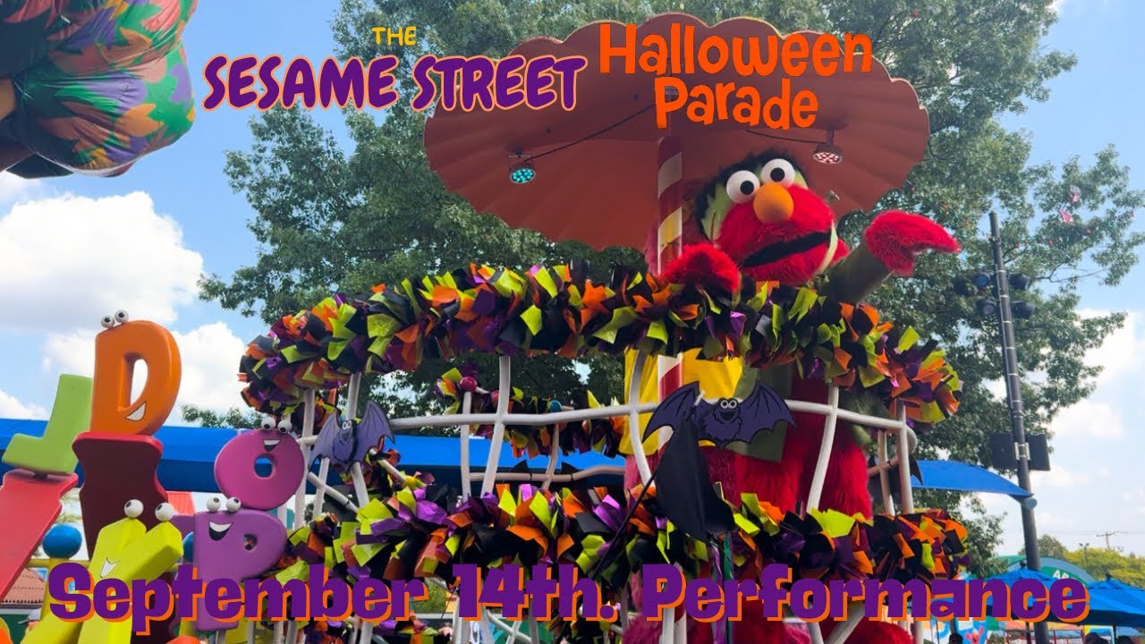 Sesame Street Halloween Parade 2024 | Sesame Place Philadelphia