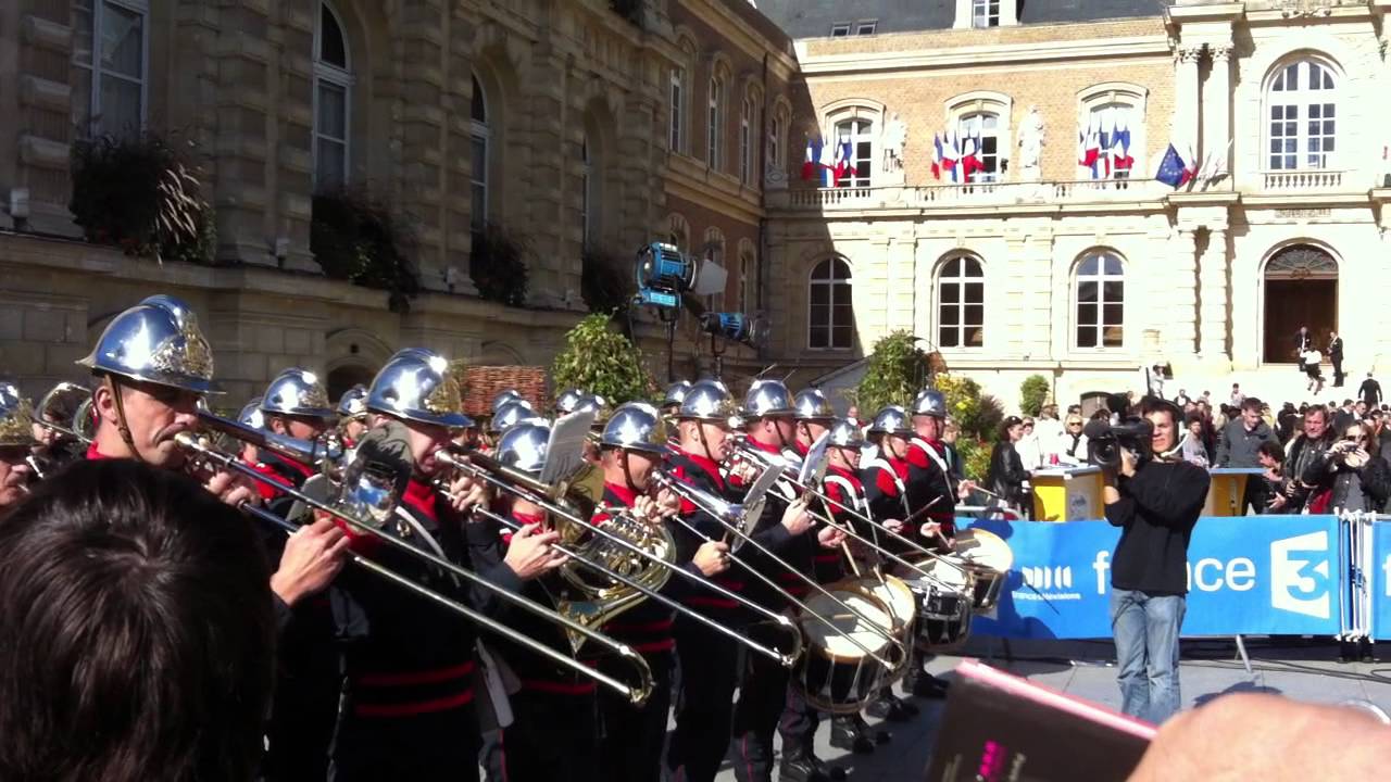 fanfare BSPP congrès national sapeurs pompiers 2012