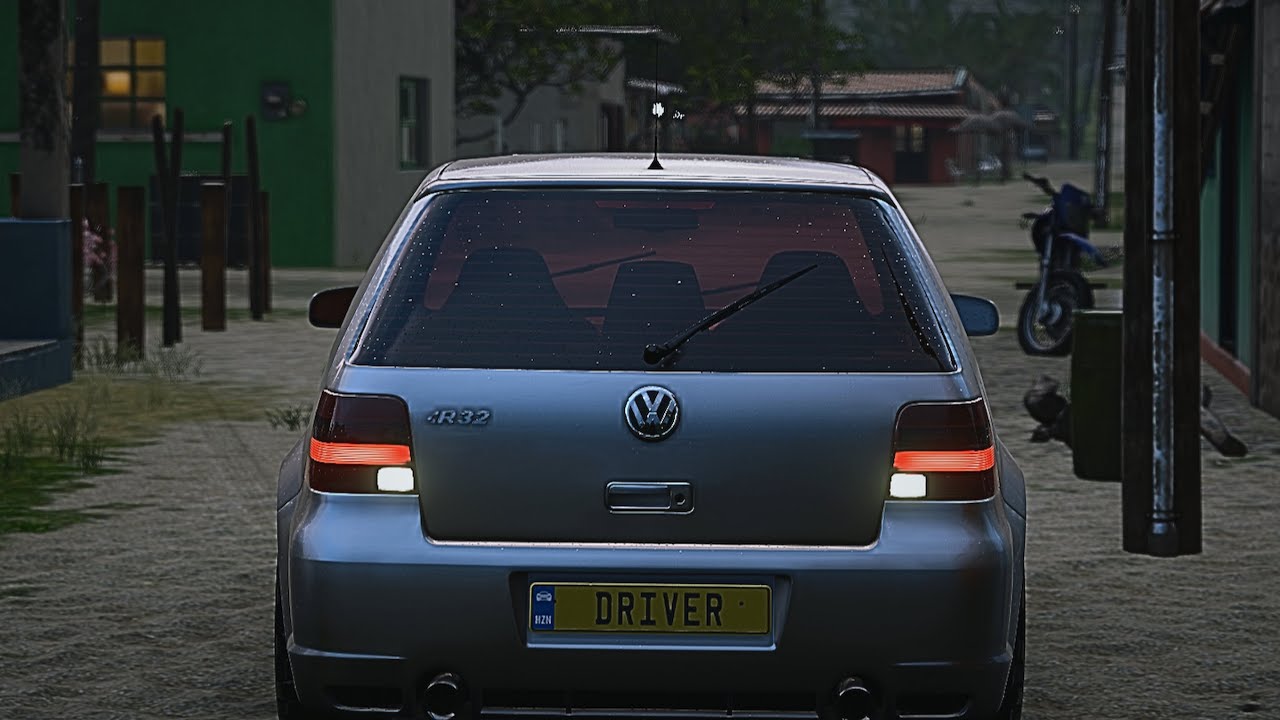 Golf R32 VR6 Raw Exhaust Sound - Wet Road Driving | Forza Horizon 5 Gameplay