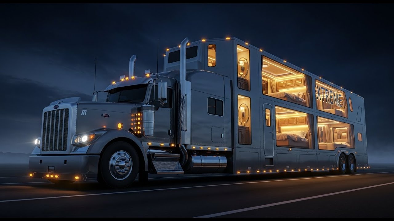 “These Sleeper Trucks Are Bigger Than Your House — You Won’t Believe They’re Real!”