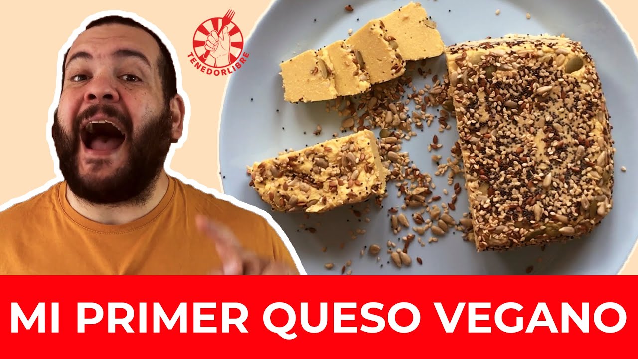 QUESO VEGANO derrite muy bien TOFU DE LUPINES FÁCIL | Tenedor Libre