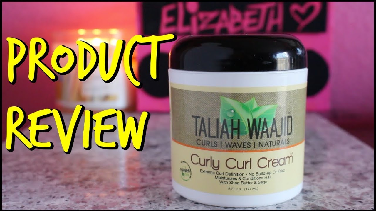 Review: Taliah Waajid Curly Curl Cream