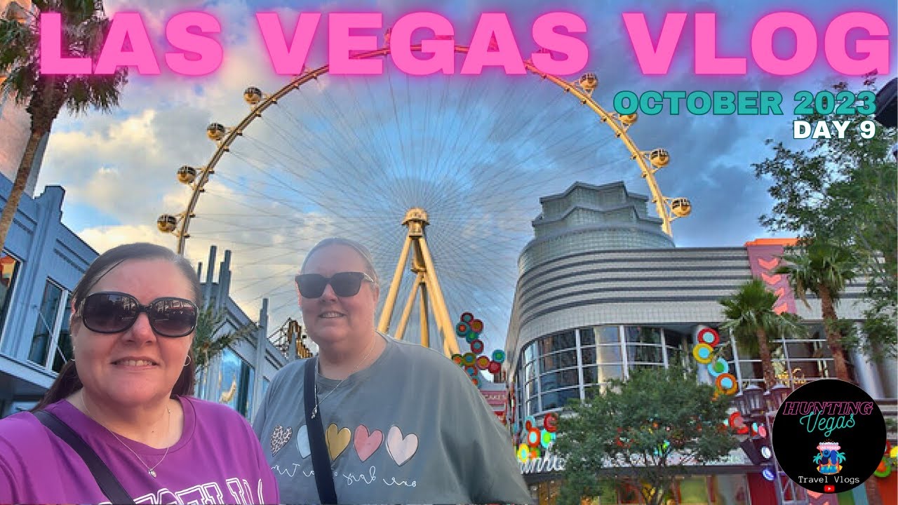 VEGAS VLOG | Day 9 | Linq Promenade, Red Rock Casino, Osteria Fiorella | October 2023