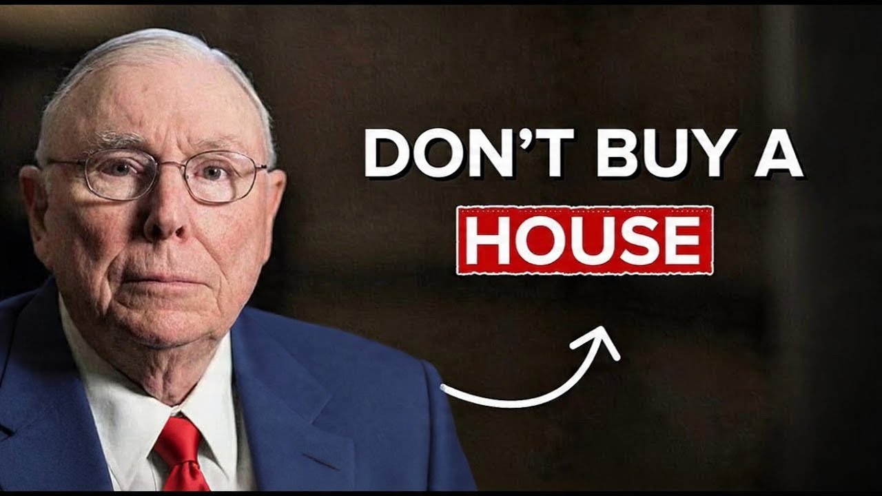 Charlie Munger: Don't Buy a House — Here's What I Did for 30 Years