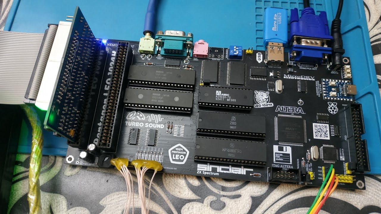 Pentagon LEO 1024k. Сборка, наладка, тесты. Часть 2.