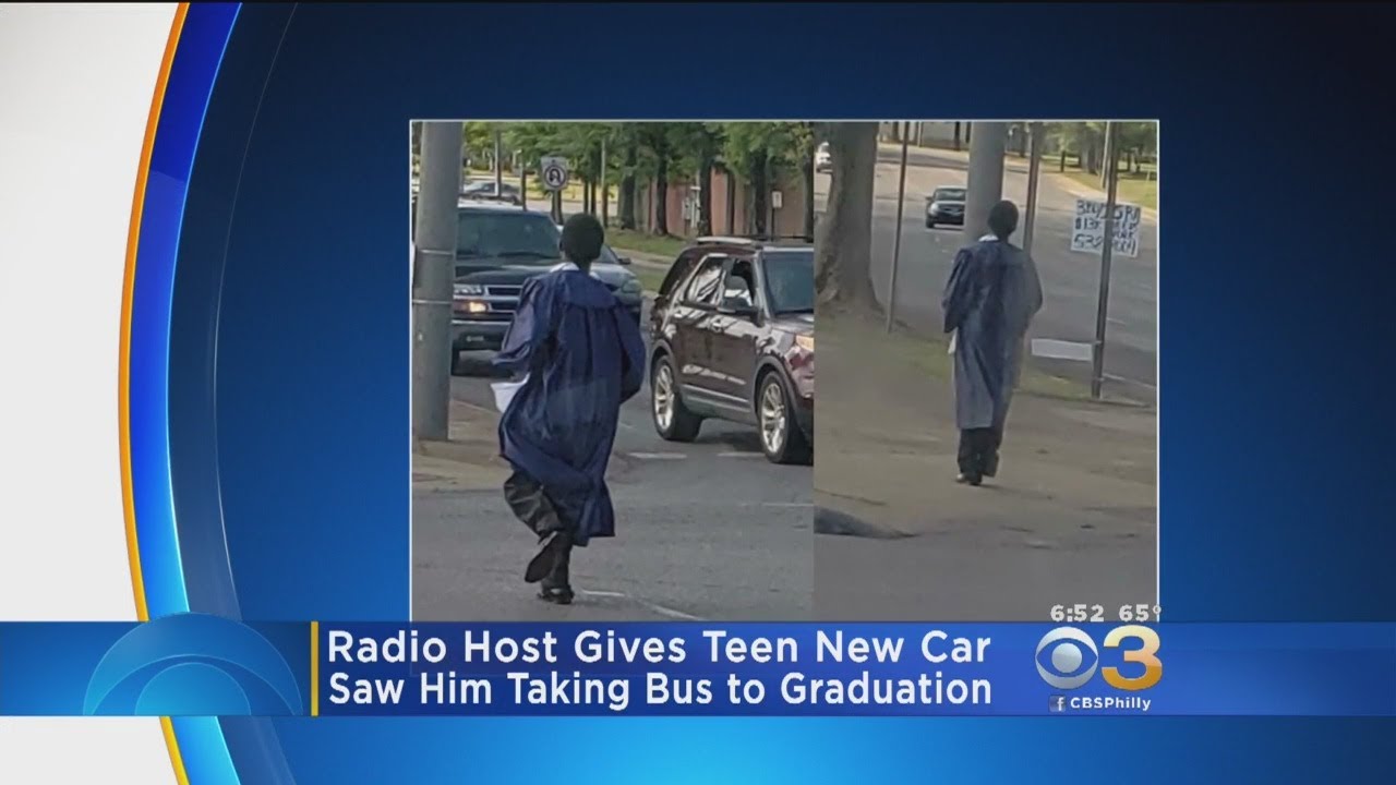 Radio Host Rickey Smiley Gives Teen New Car After Seeing Photo Of Him Taking Bus To Graduation
