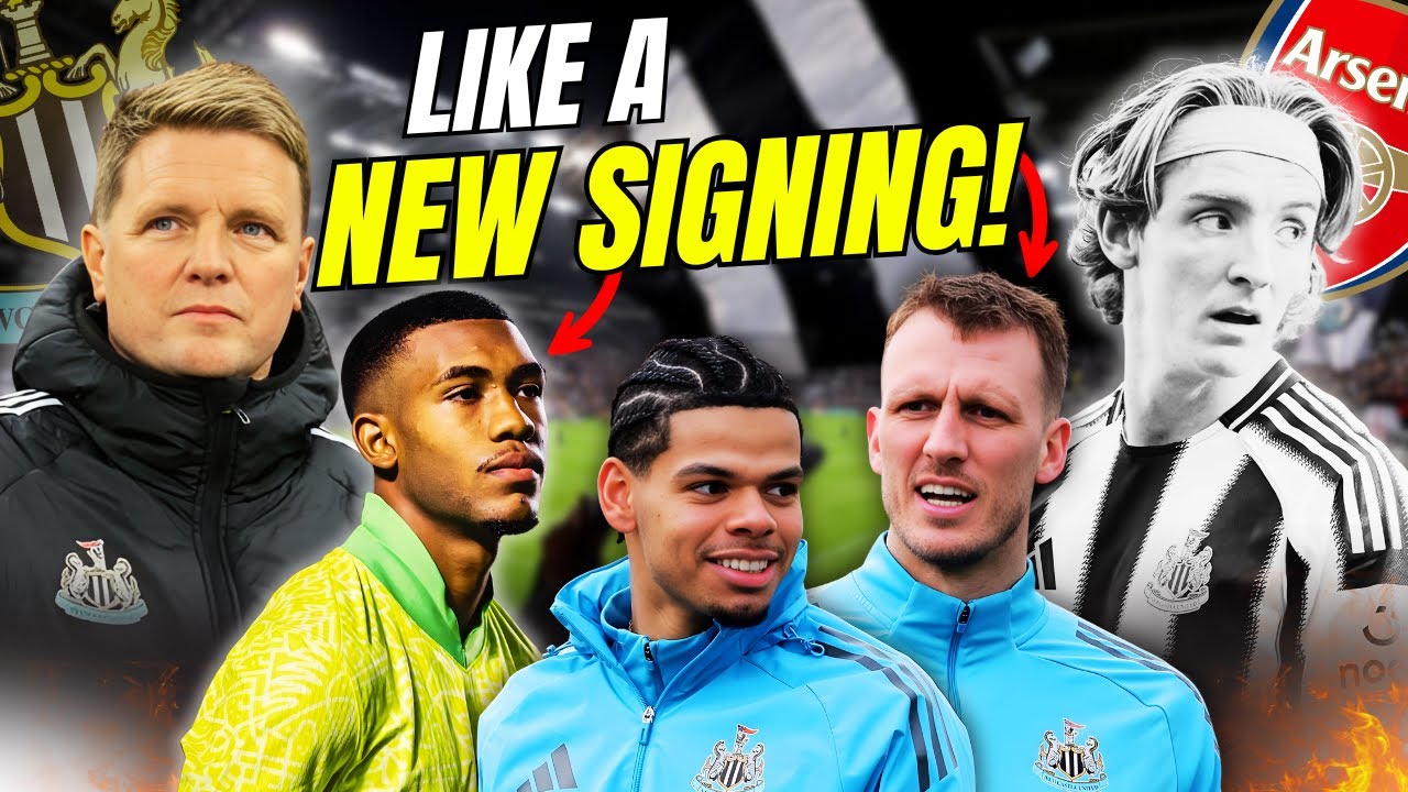 Eddie Howe SHUTS DOWN Rayan Signing Talk ❌🔥 Dan Burn 'Like a NEW SIGNING' 😳 | Gordon–Arsenal Links 😳