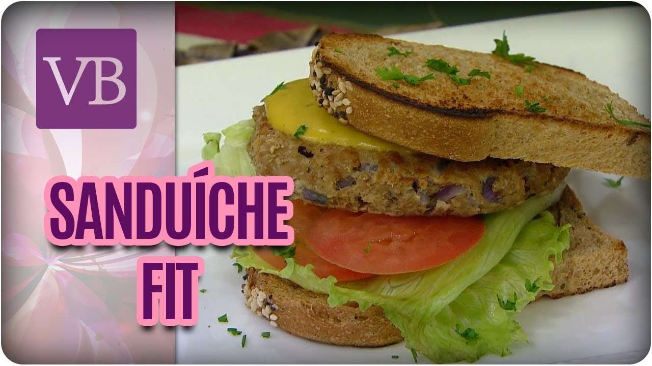 Sanduíche Fit: Hambúrguer de Atum e Maionese de Abóbora - Você Bonita (19/01/18)
