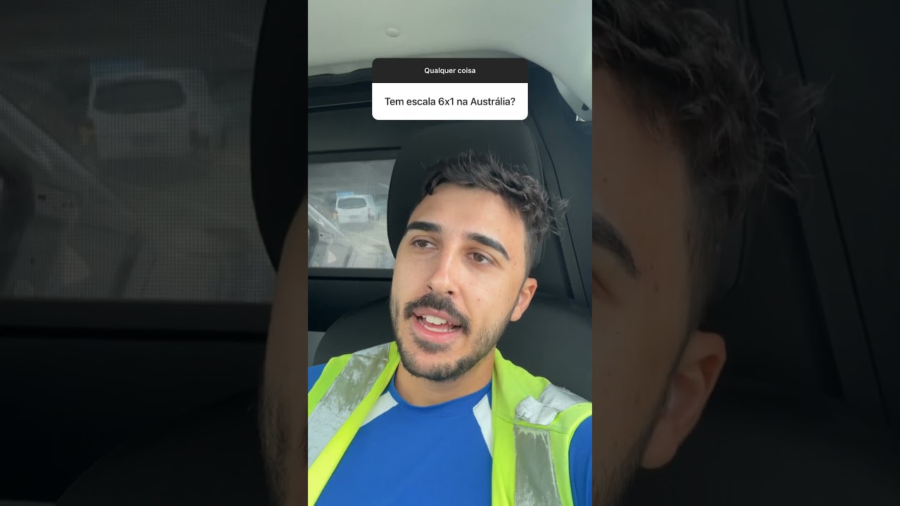 A escala 6x1 morando no exterior 