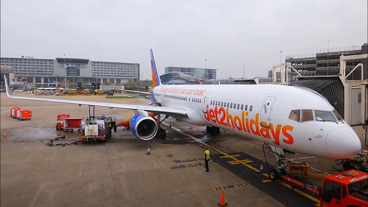 Jet2 Boeing 757-27B Manchester to Fuerteventura | Full Flight